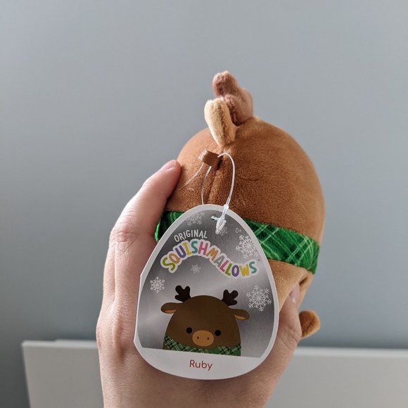 5" Ruby Moose(?) or Reindeer(?) Squishmallow - Picture 3 of 3